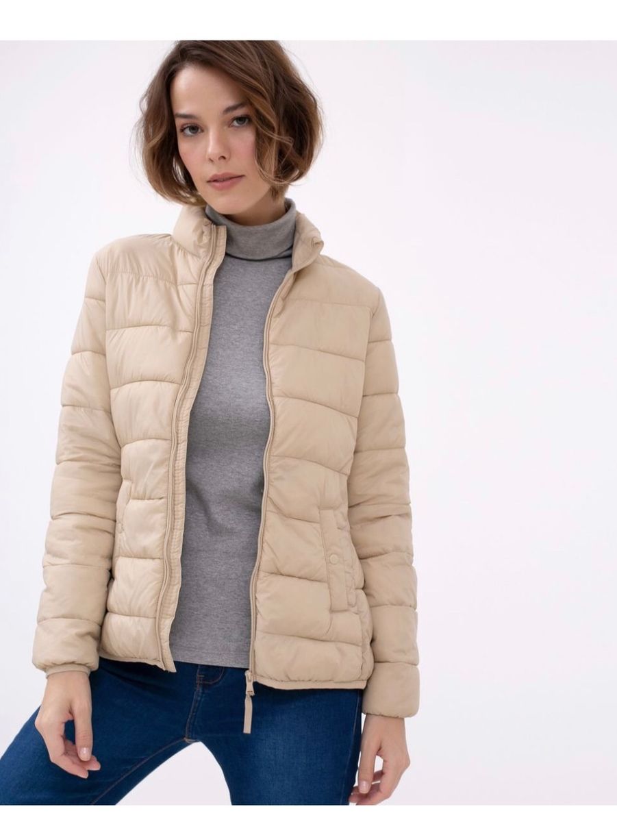 jaqueta bomber ultra leve feminina
