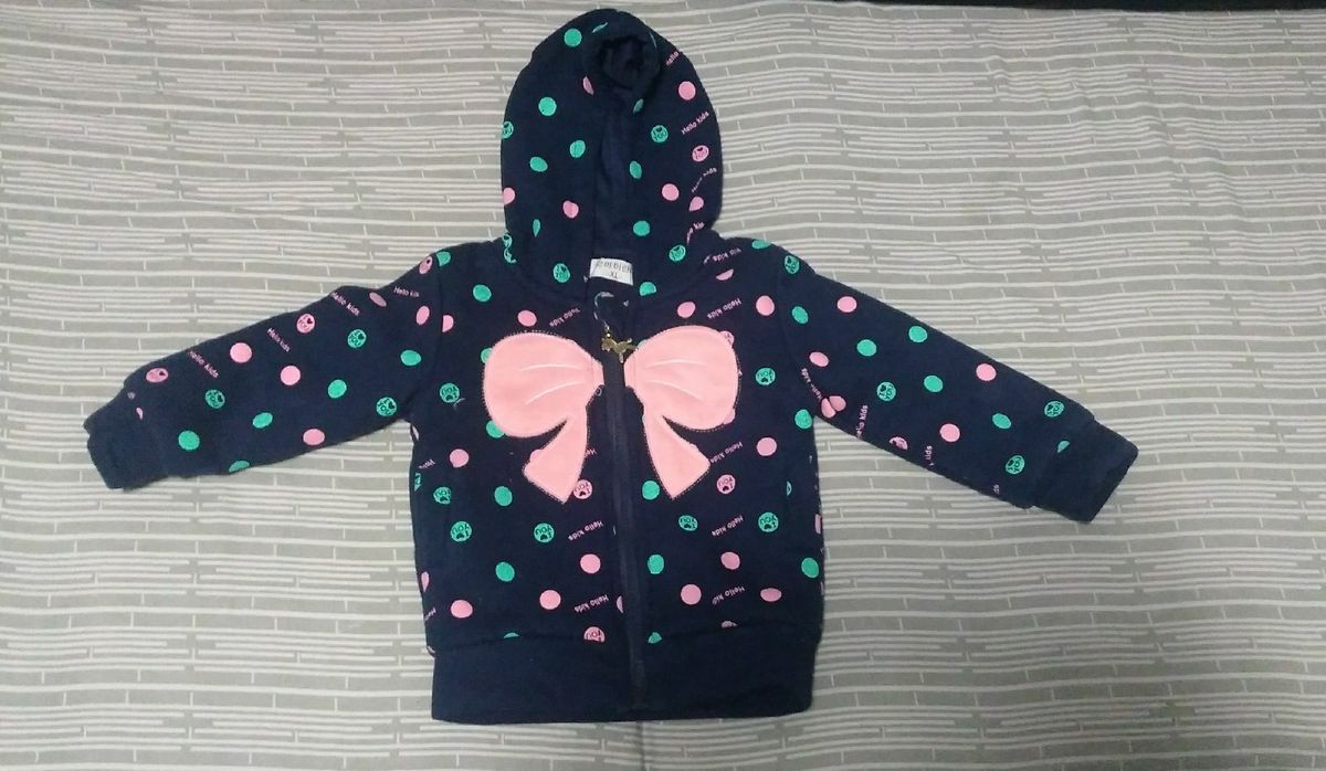 conjunto moletom grosso infantil