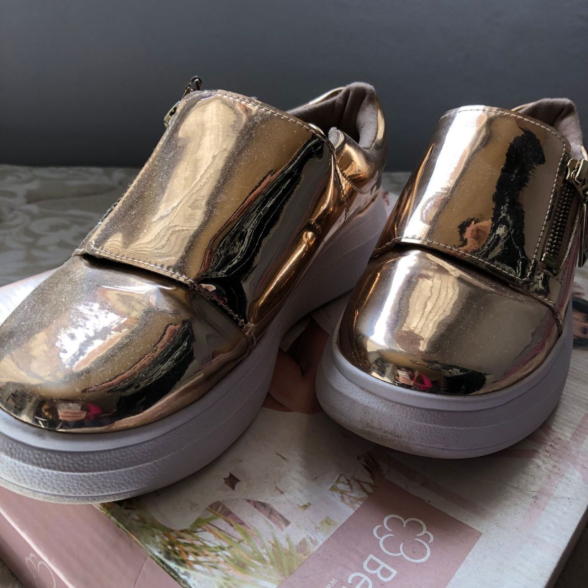 tenis rose gold vizzano