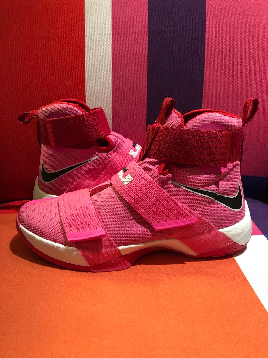 lebron soldier 10 think pink