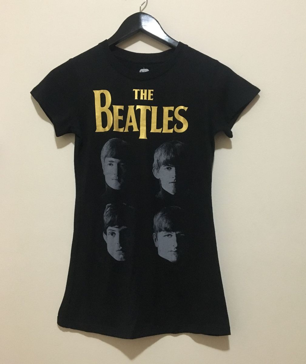 camisa beatles feminina