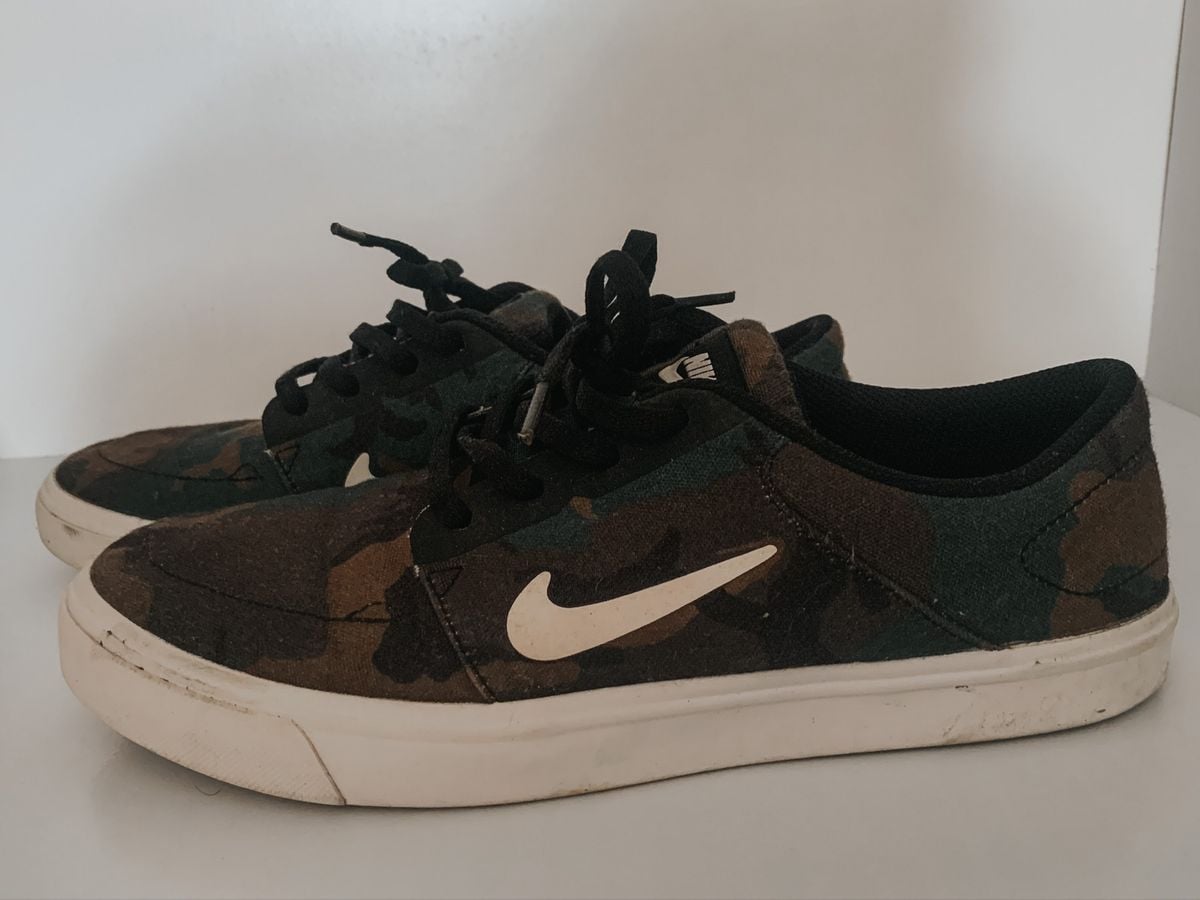 tênis nike sb zoom stefan janoski og camuflado