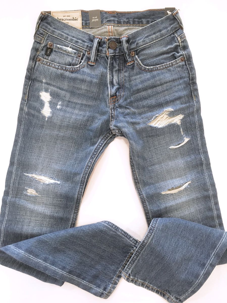 calça jeans abercrombie masculina