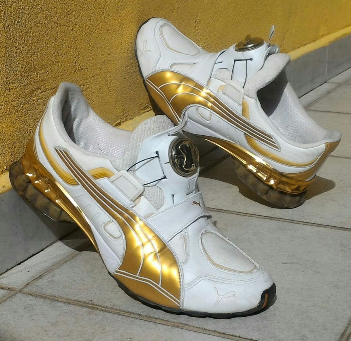 puma disk gold