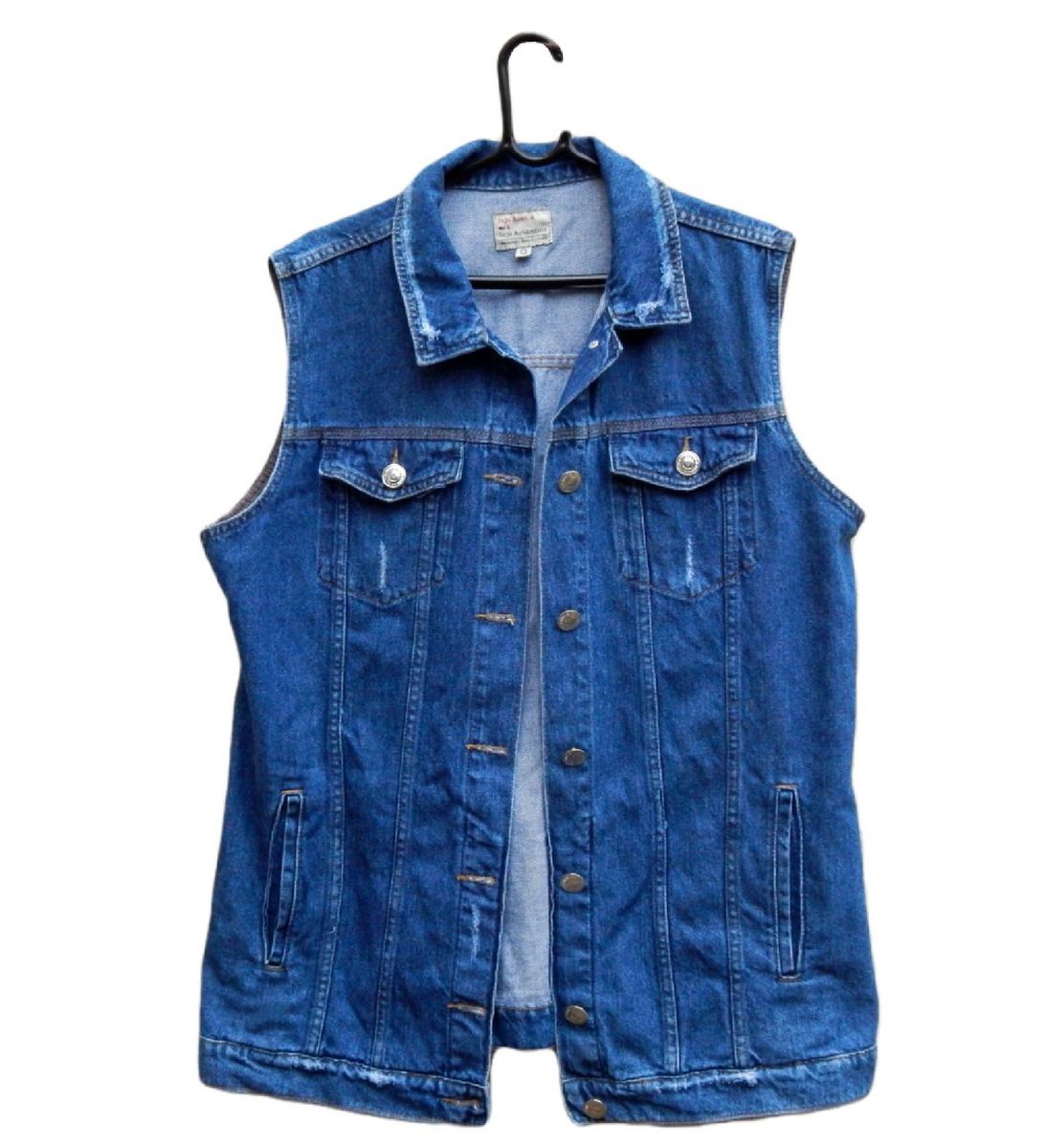 colete jeans feminino c&a