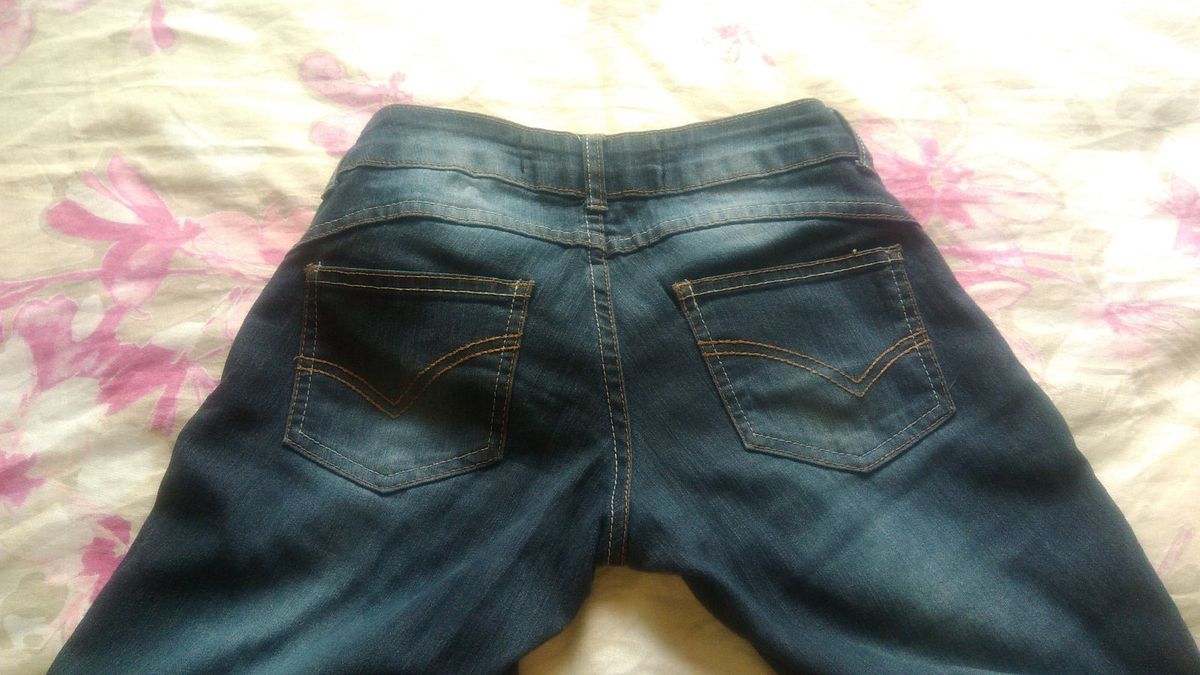 calça saruel feminina jeans sawary