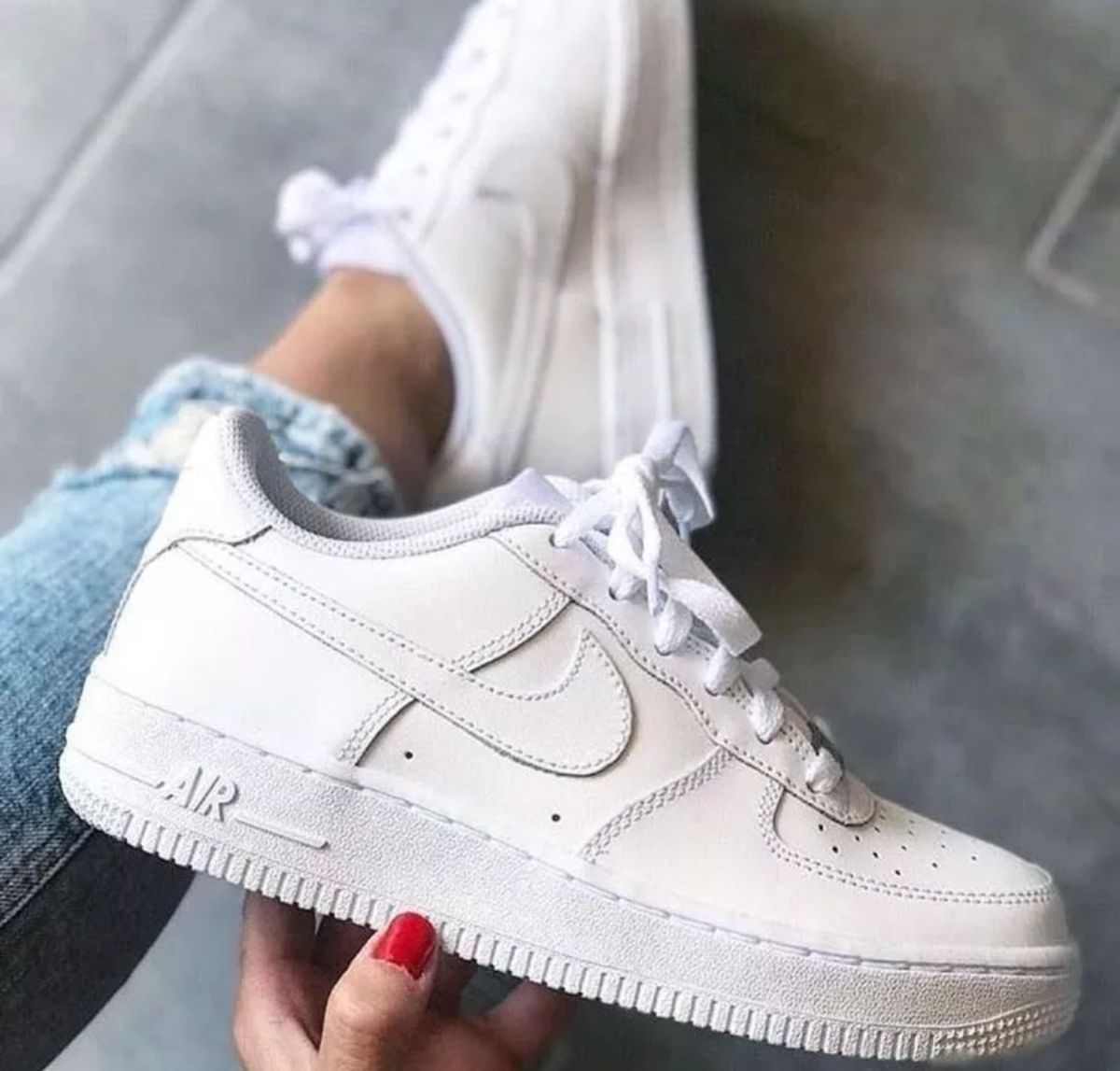 tenis branco feminino mais usado