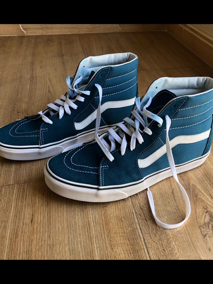 vans azul petroleo