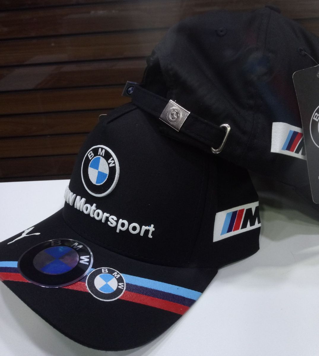 boné bmw motorsport preto