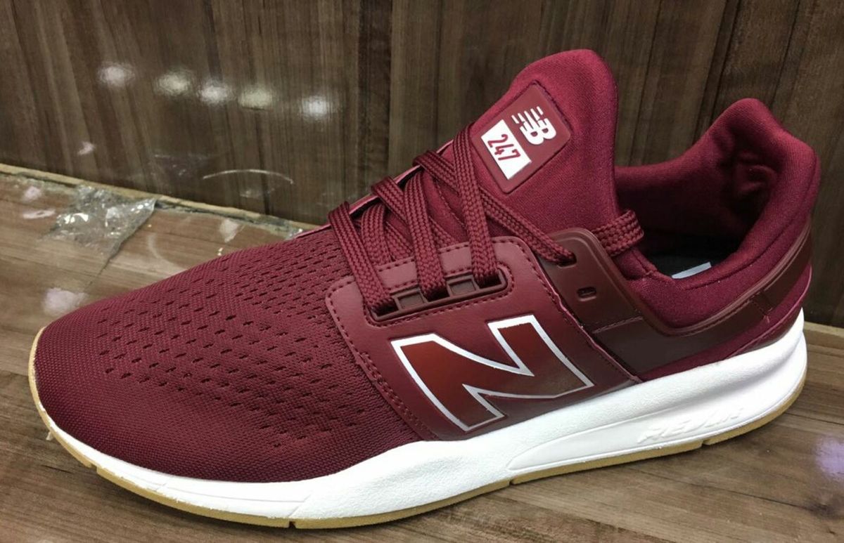 new balance masculino vermelho