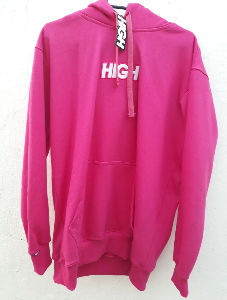 moletom high rosa