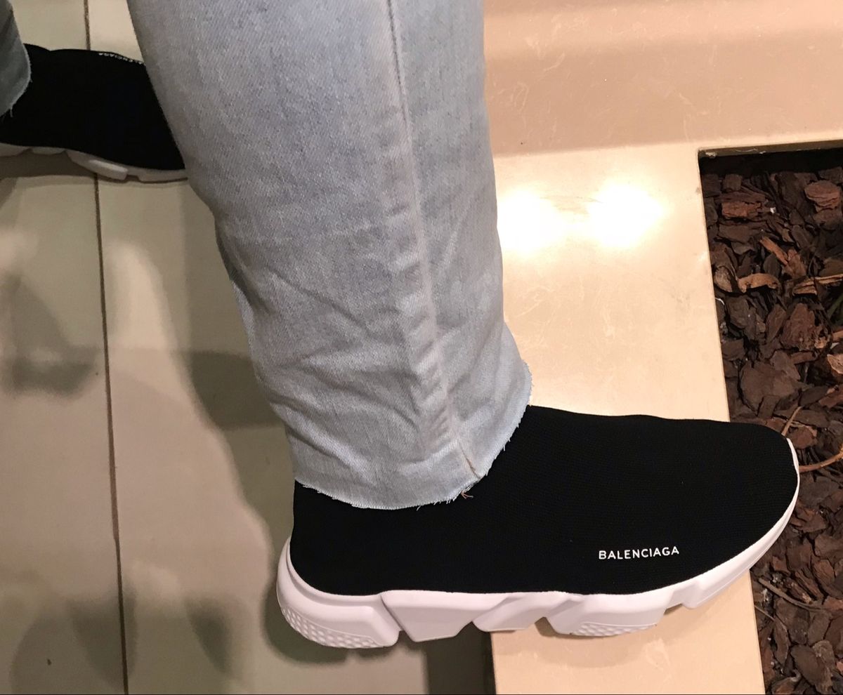 tenis meia masculino balenciaga