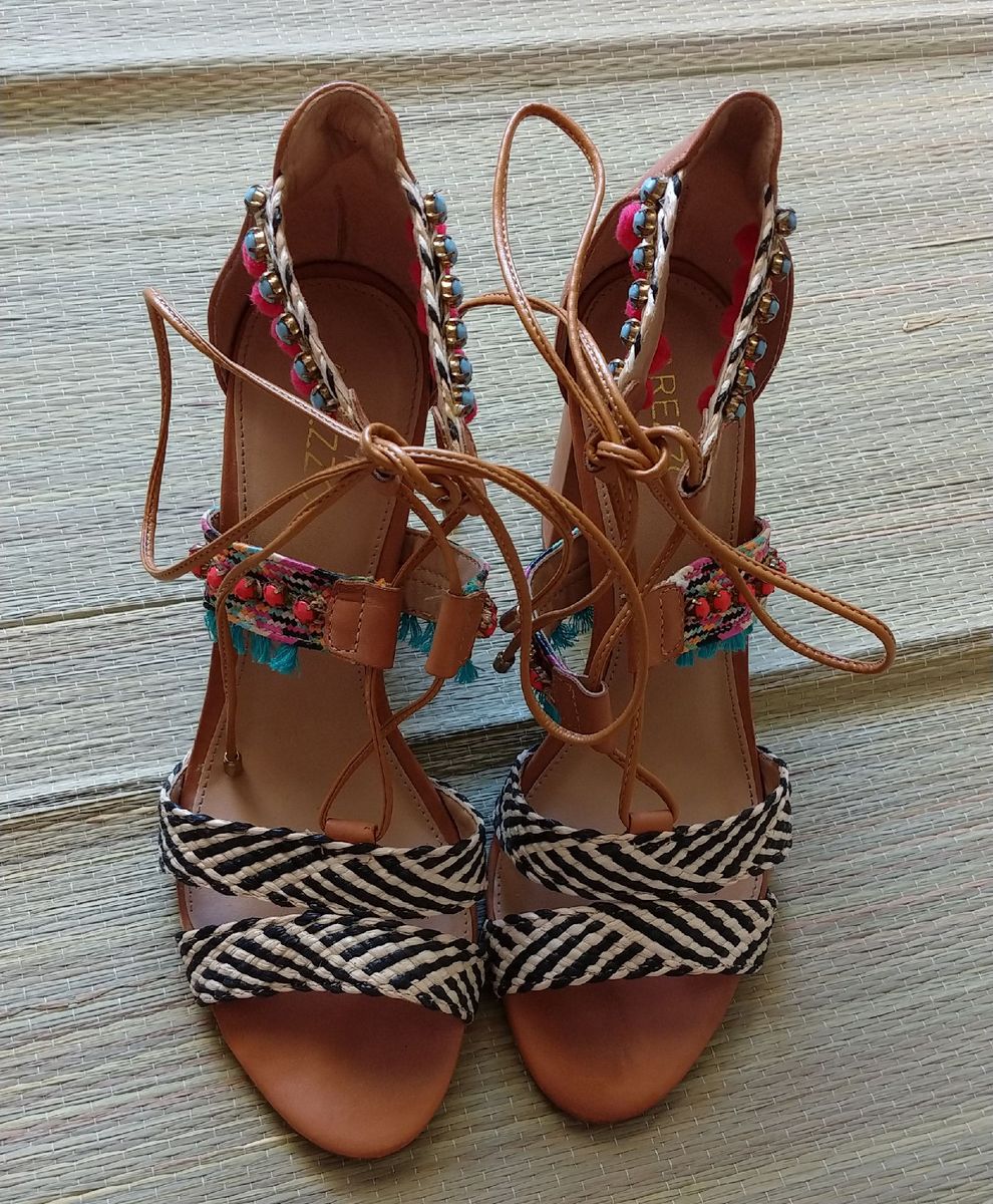 sandalia arezzo confort