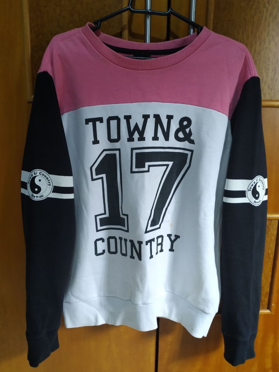 moletom tony country feminino