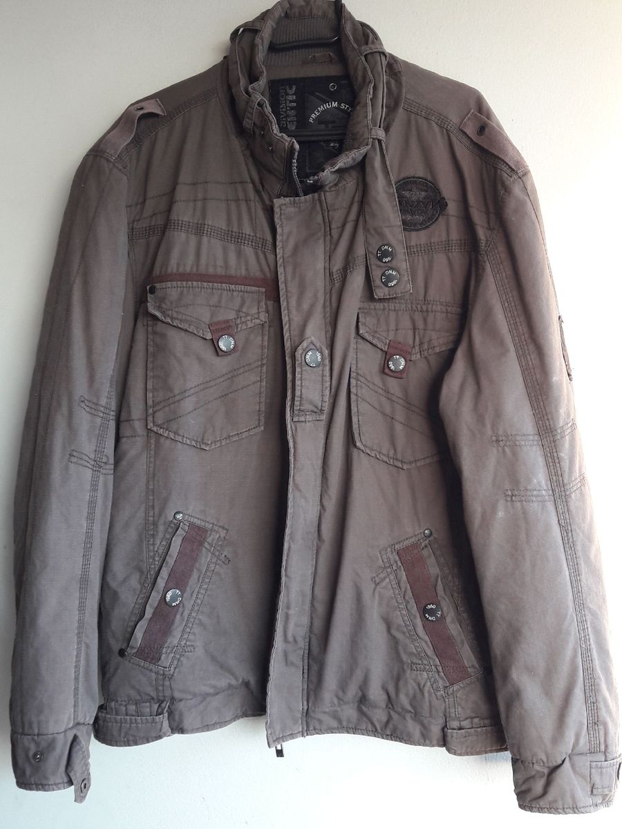 jaqueta masculina bolso interno