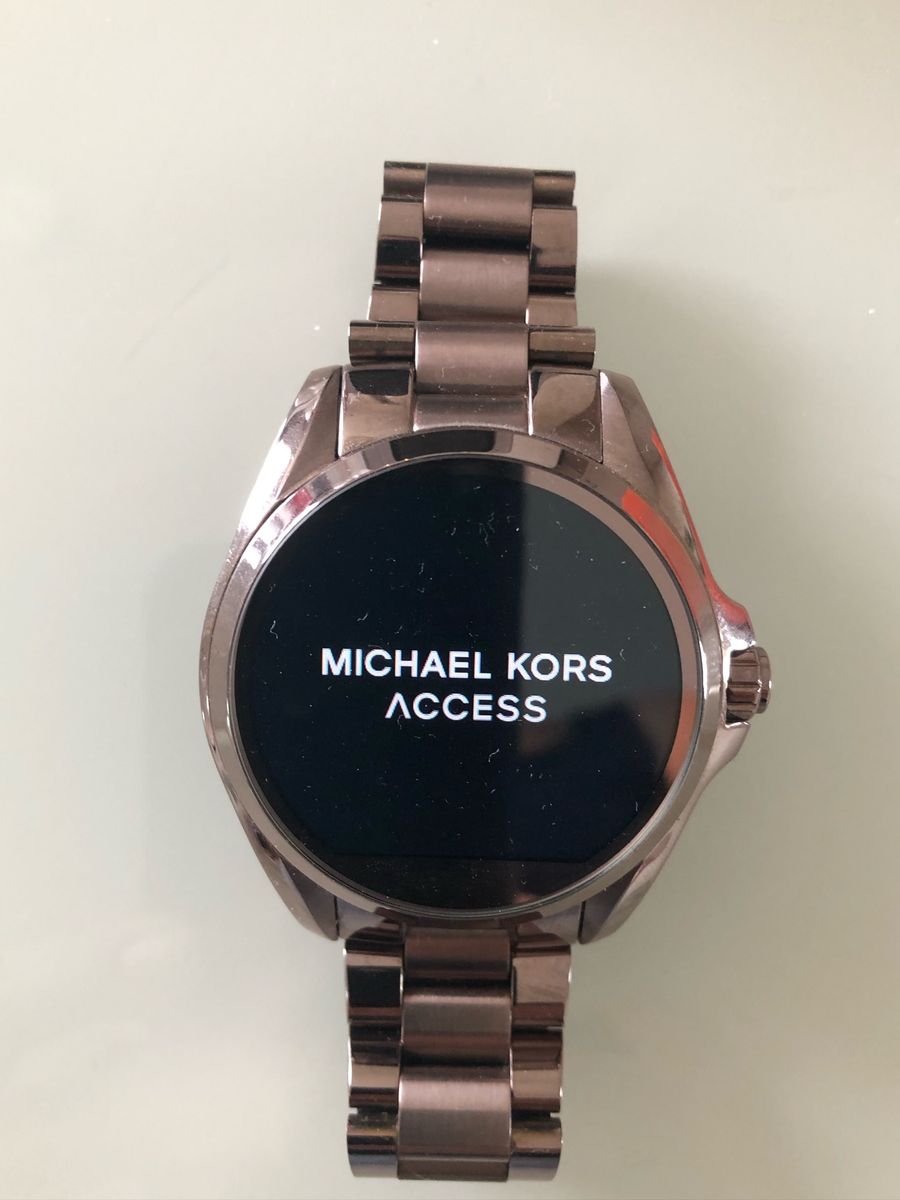 relogio michael kors mkt5004 access touch digital rose gold