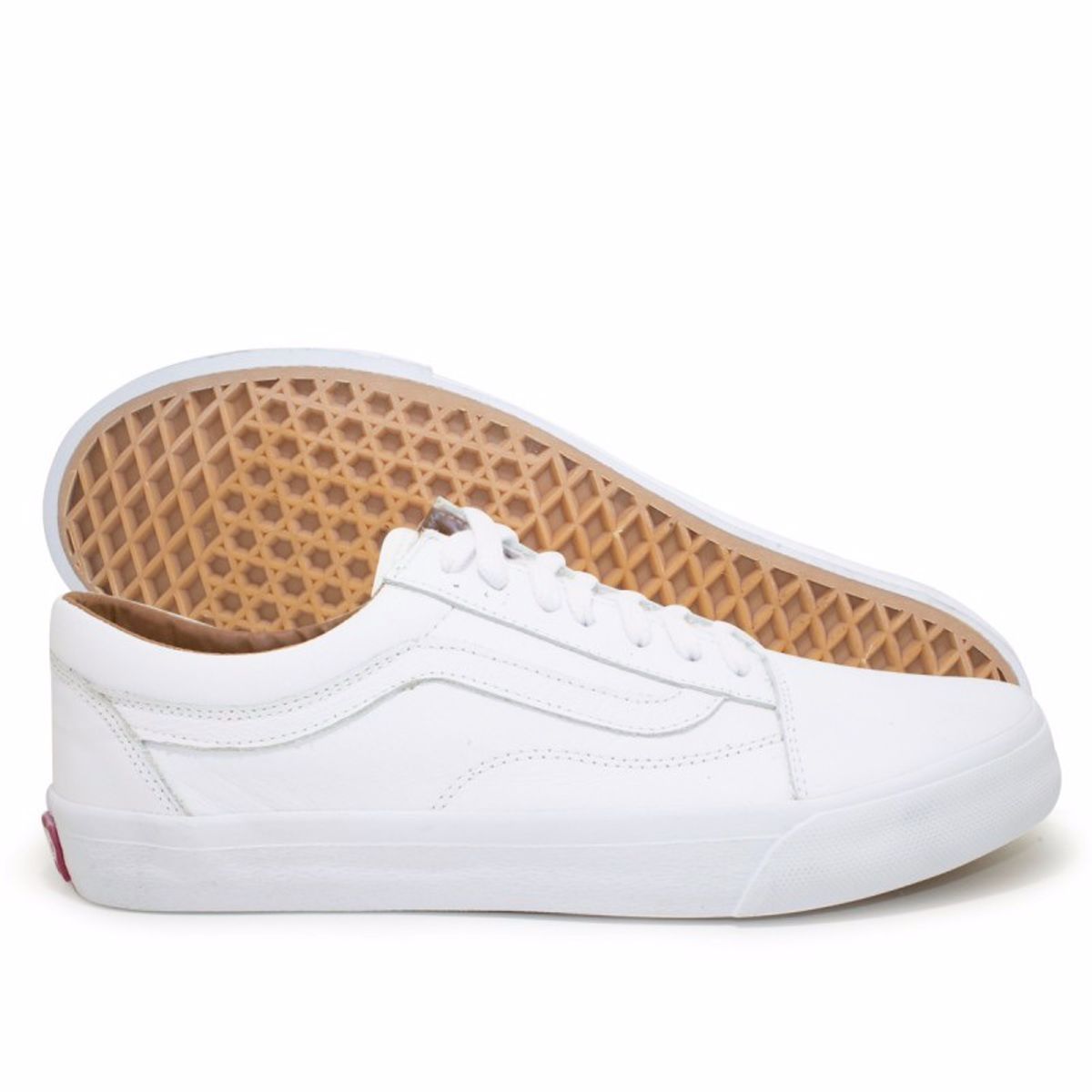 tenis vans feminino couro