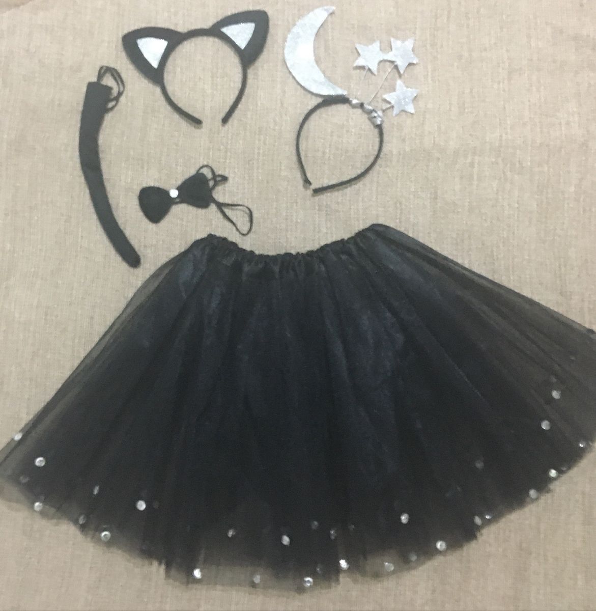 tutu preto carnaval