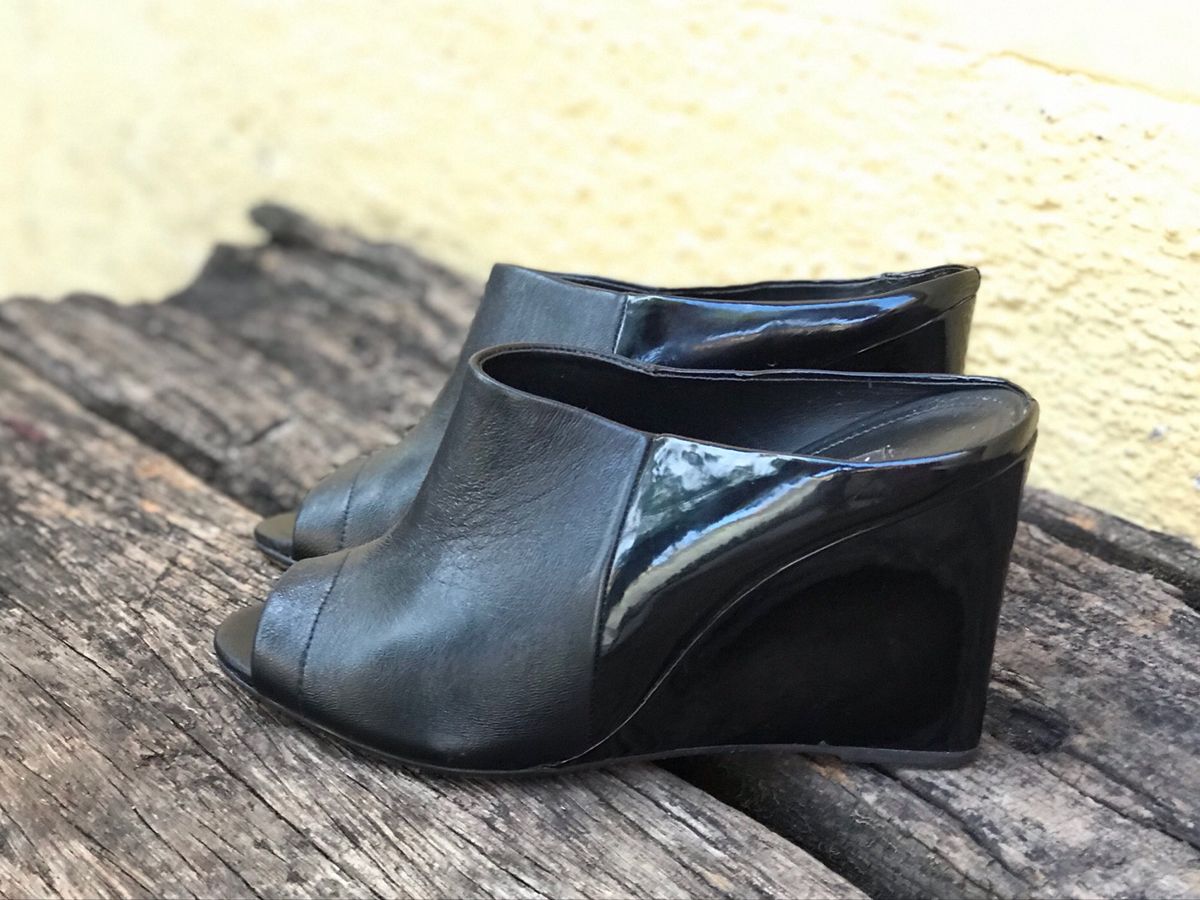 tamanco arezzo anabela