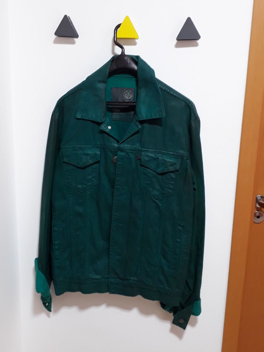 jaqueta encerada feminina