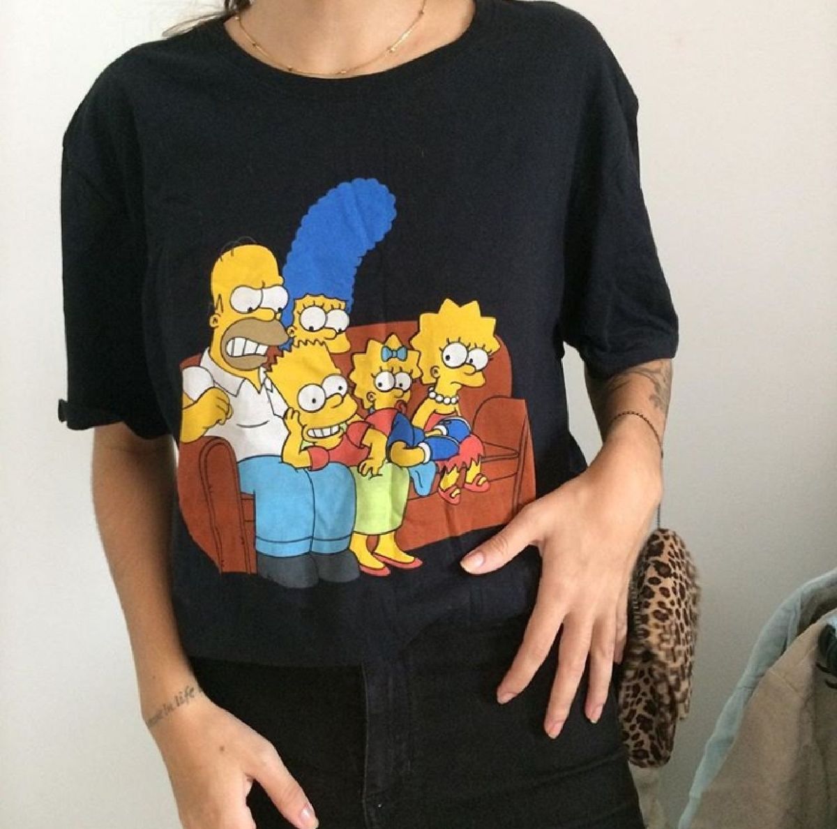 camisa feminina simpsons