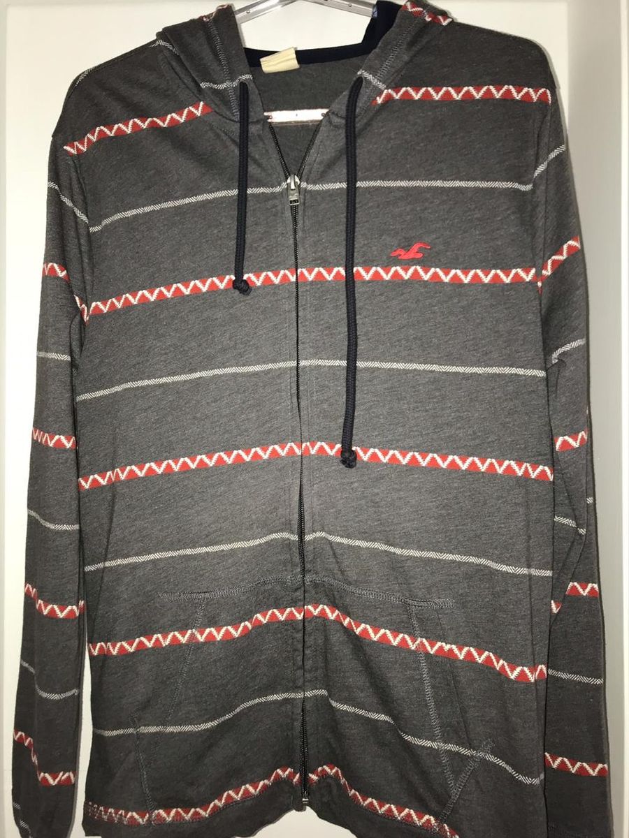 casaco listrado masculino