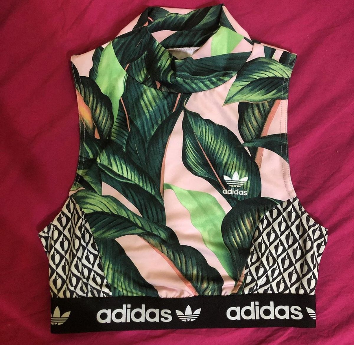 cropped farm adidas