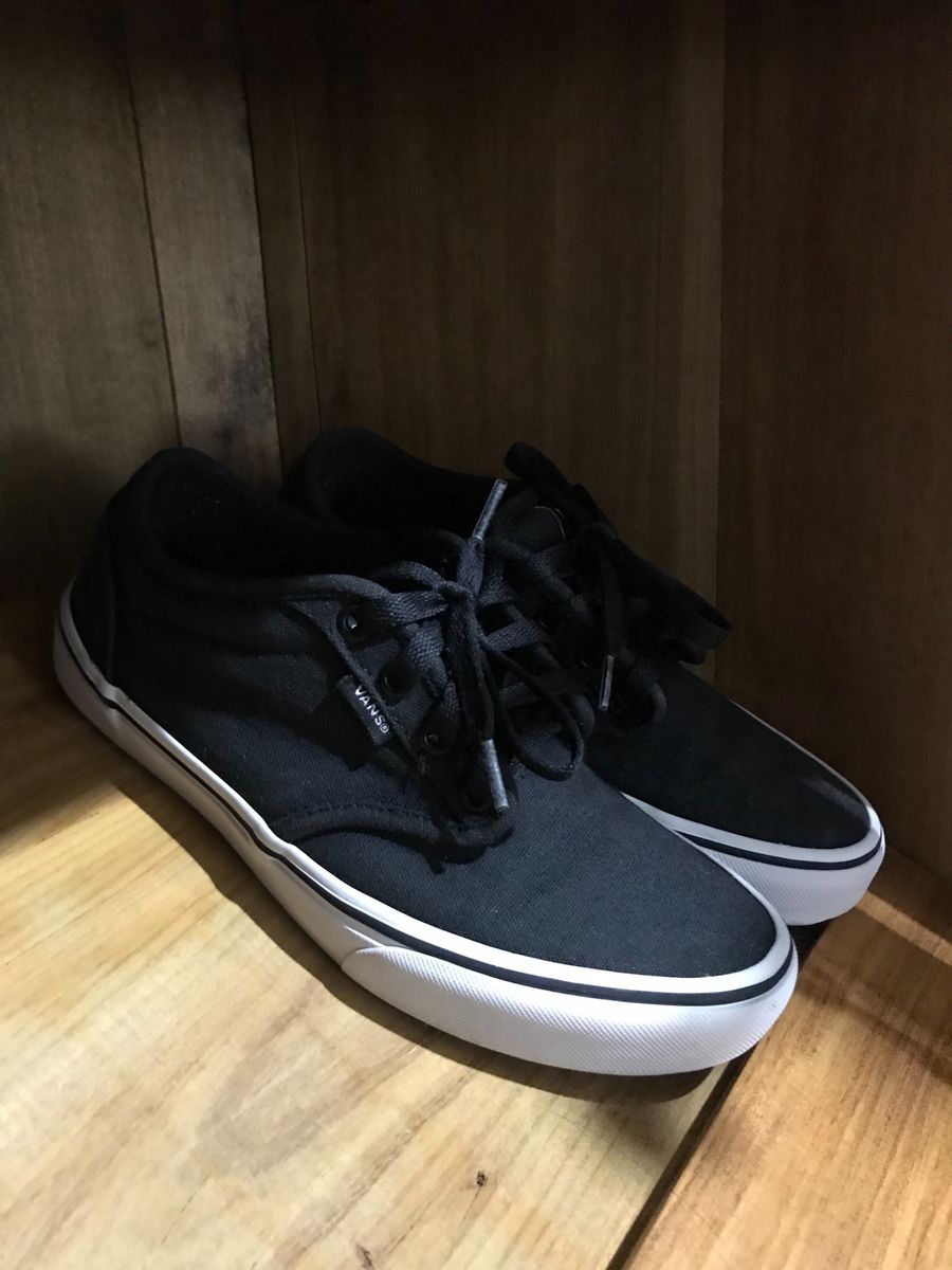 vans atwood preto e branco