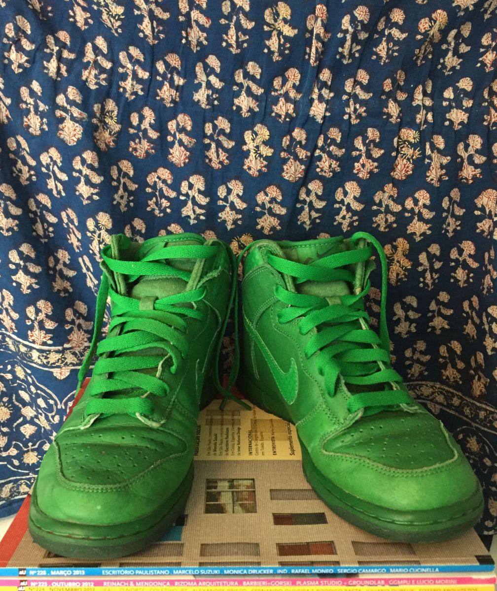 vans cano alto verde