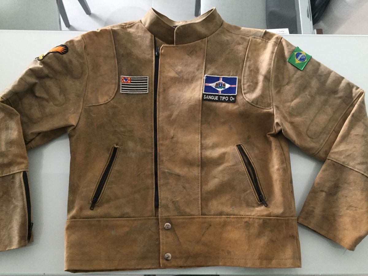 jaqueta de lona masculina