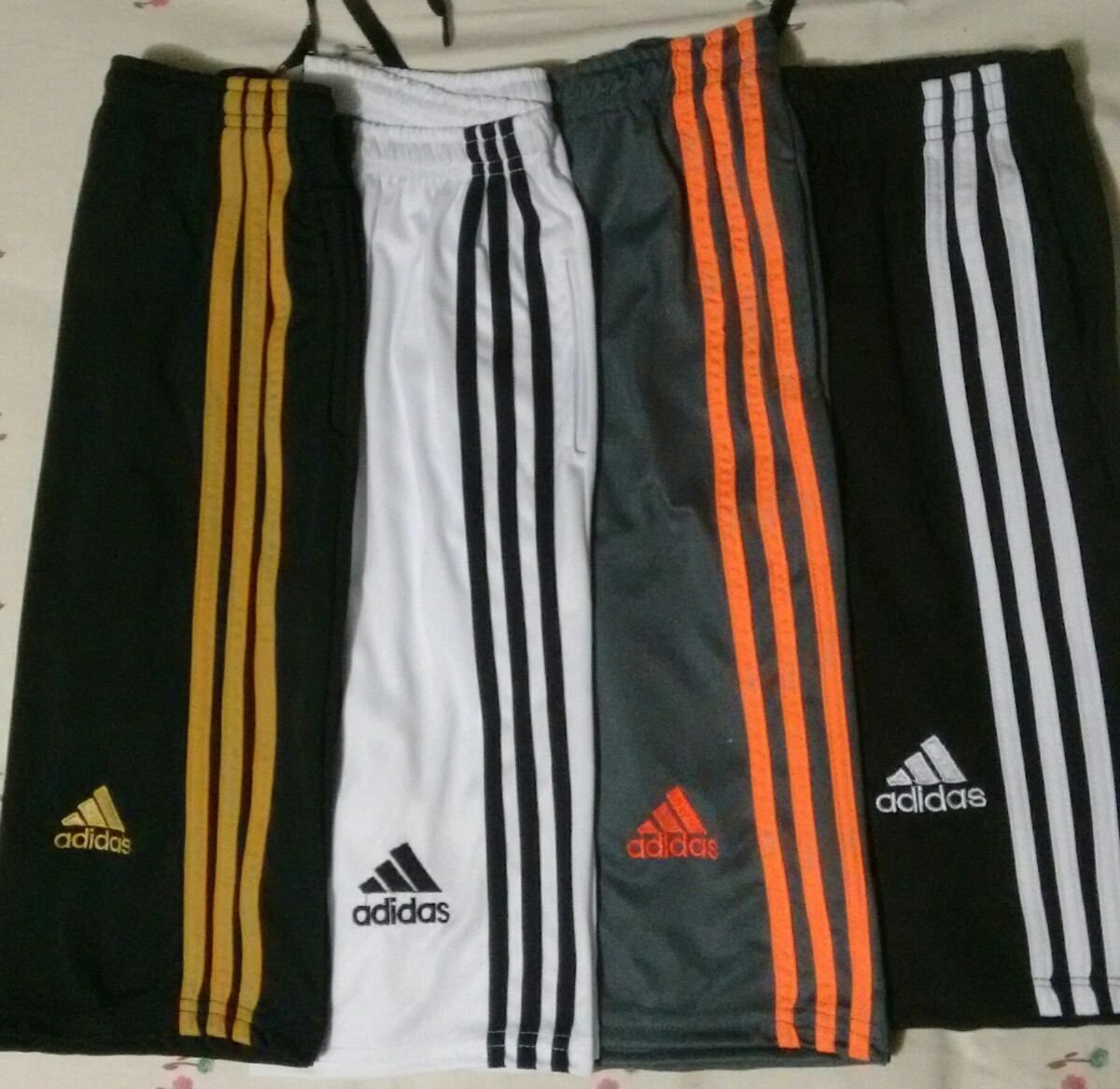 short adidas masculino branco
