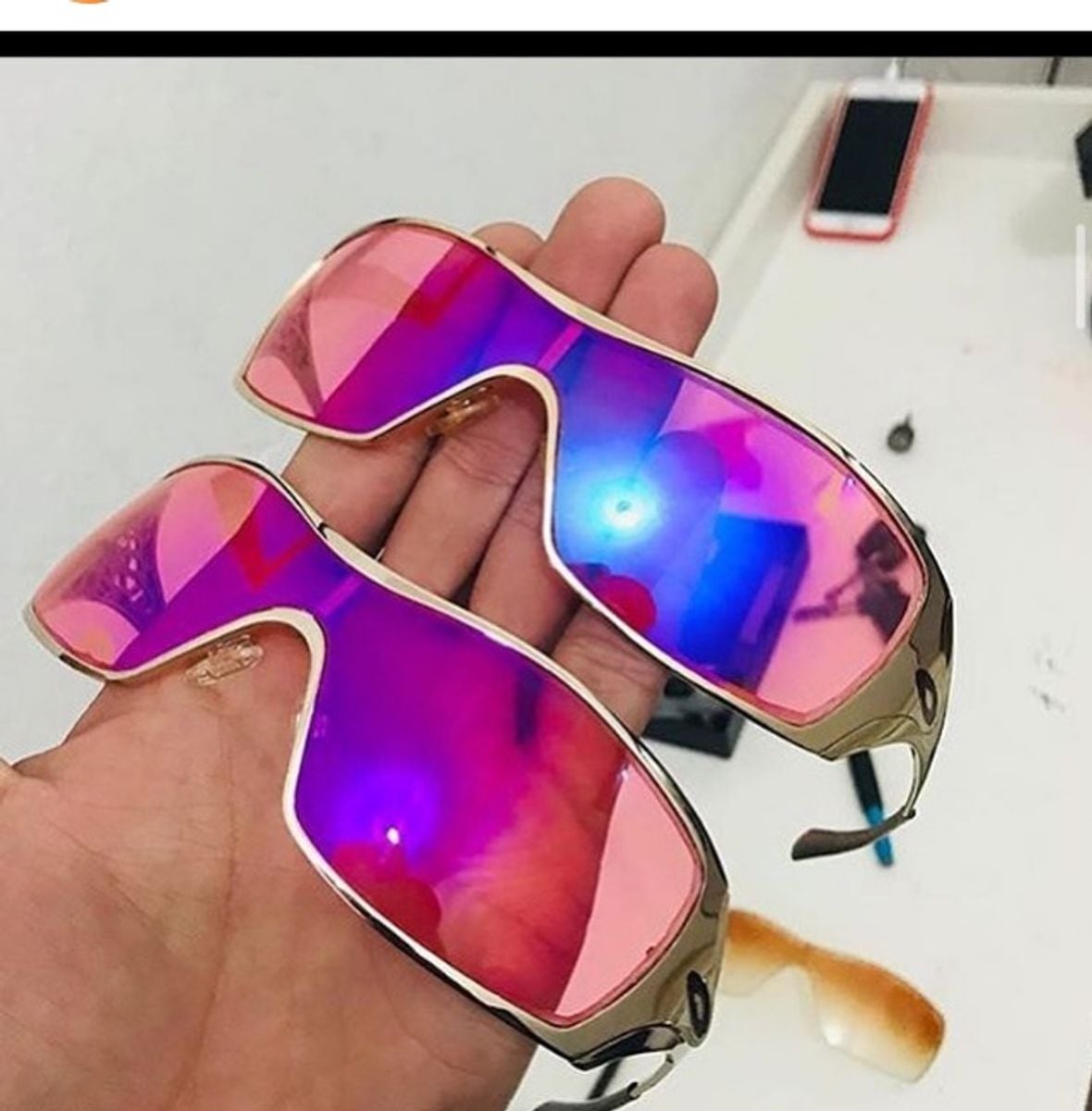 flak oakley feminino rosa