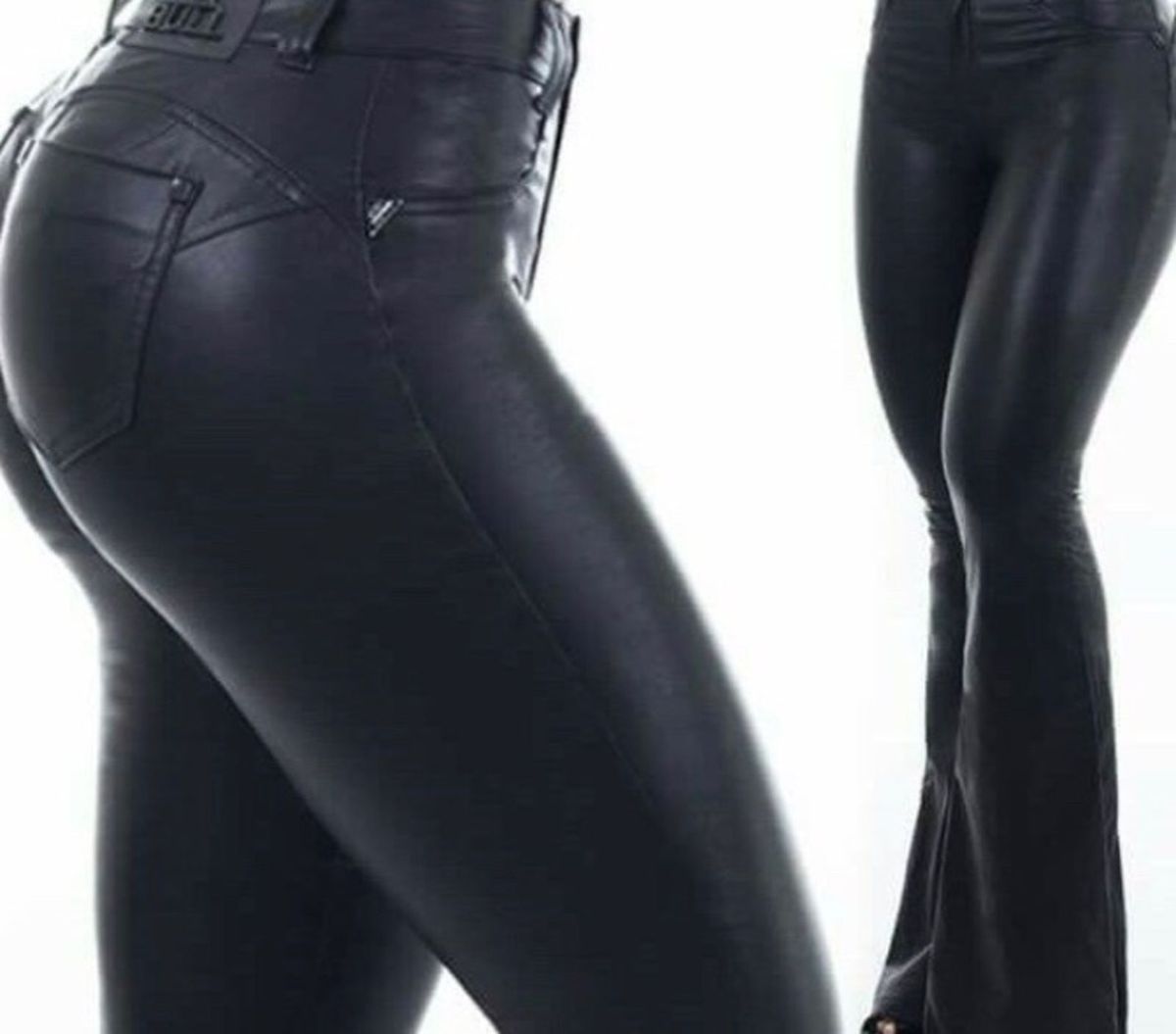 calça jeans com enchimento