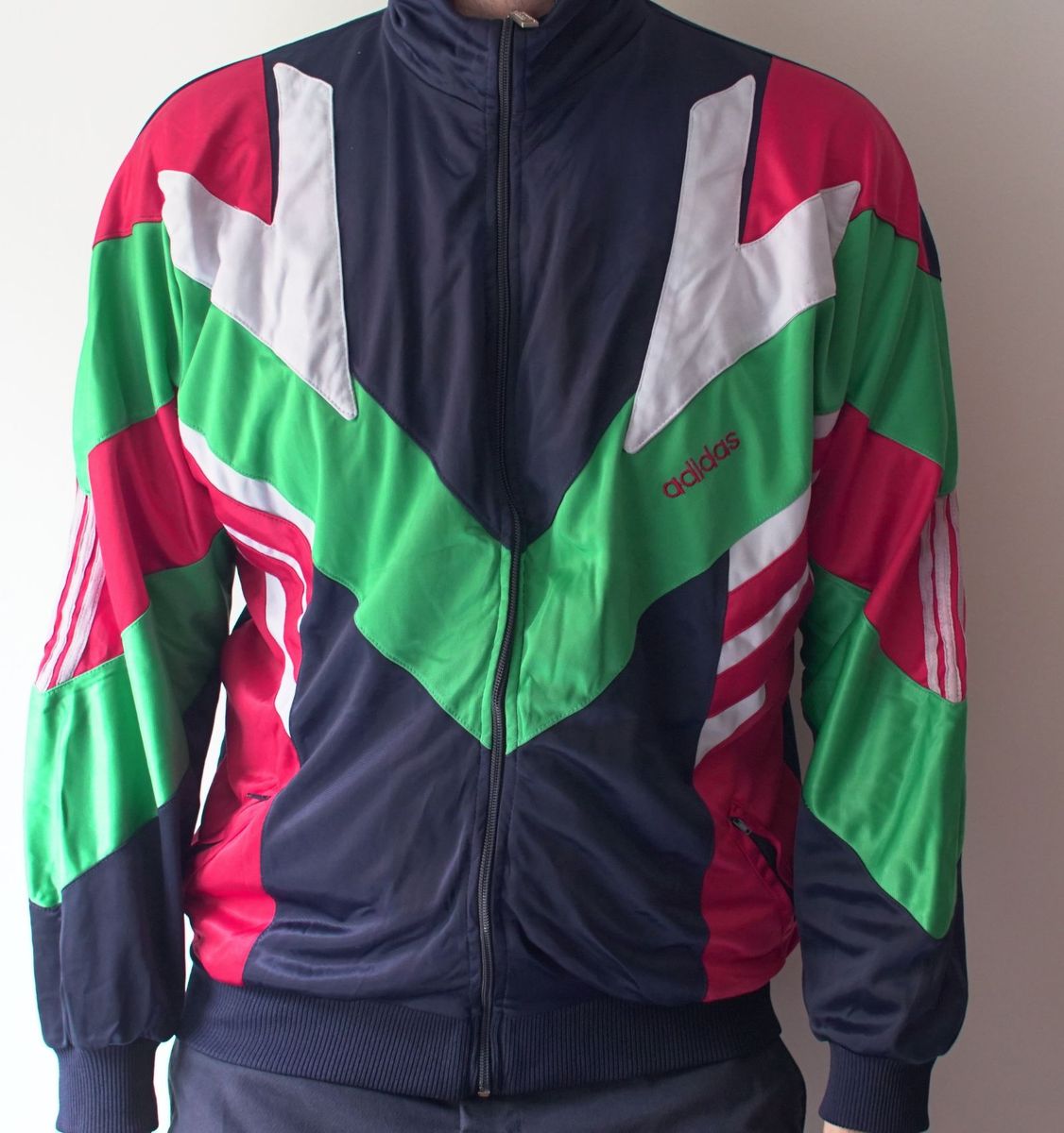 jaqueta de nylon adidas masculina