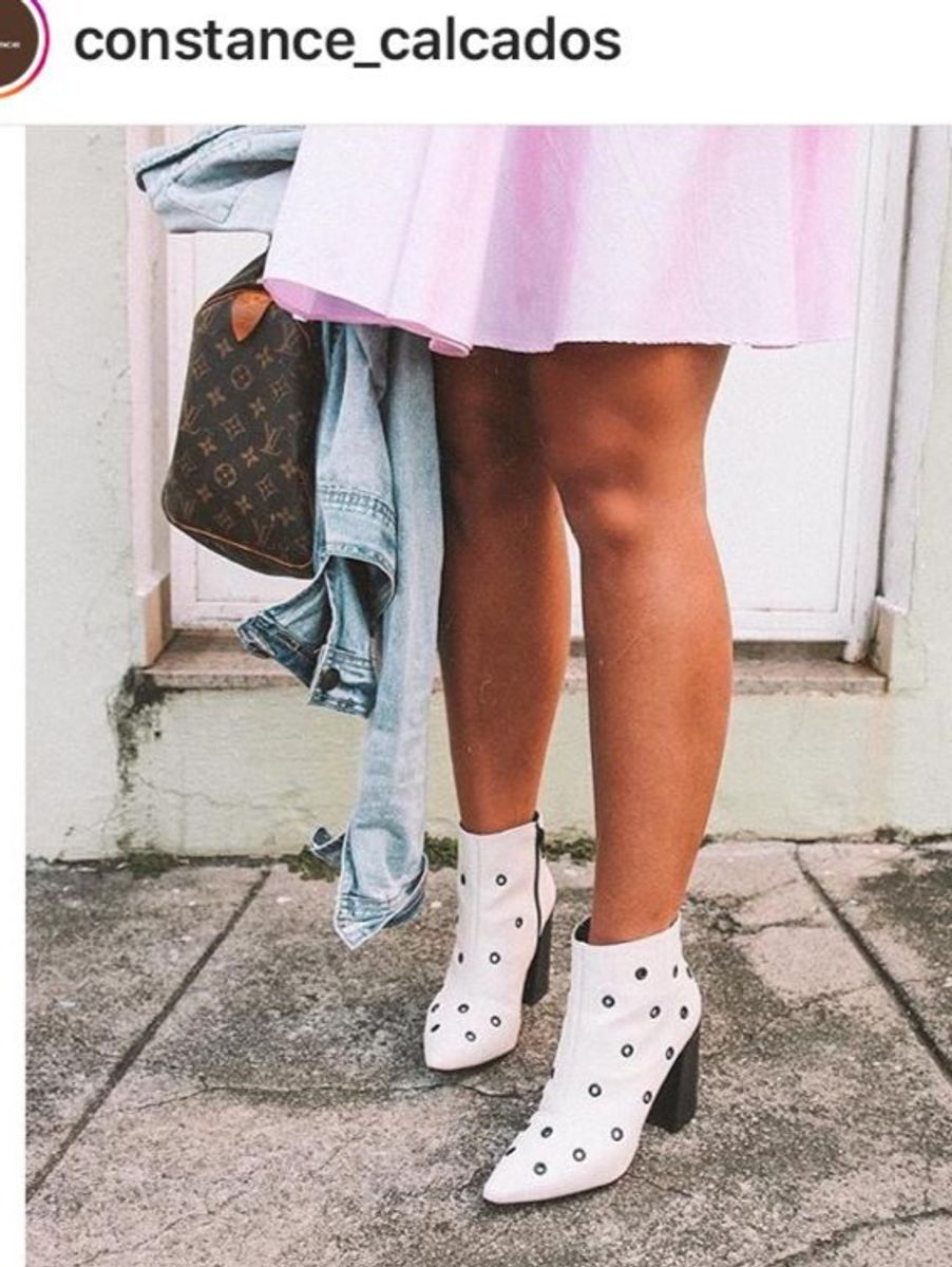 bota branca constance