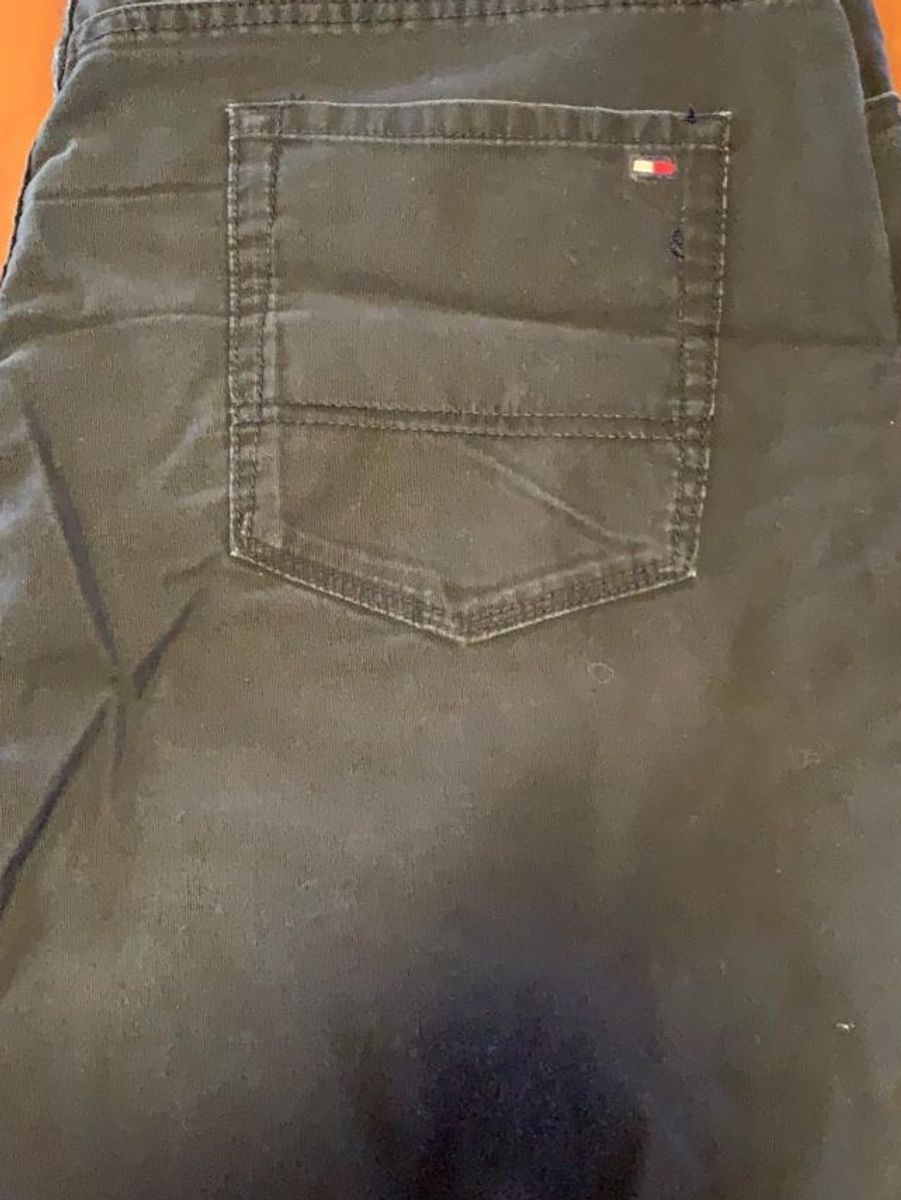 calça sarja tommy hilfiger masculina