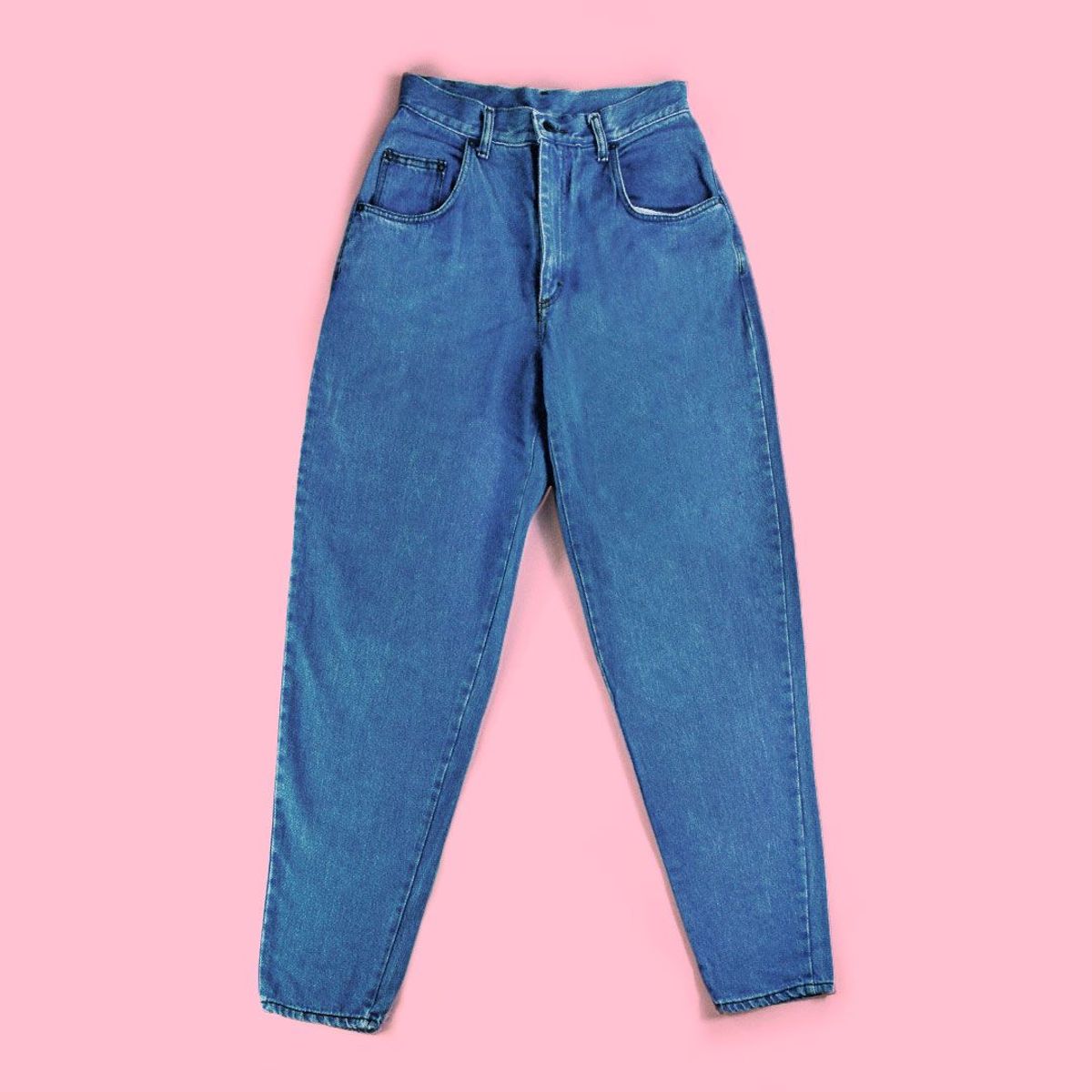 calça jeans mom cintura alta