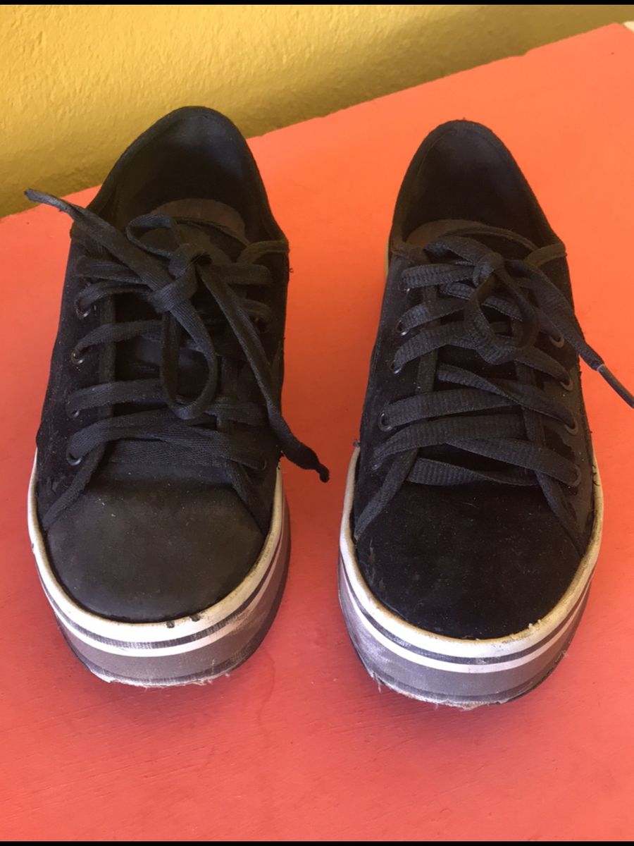 tenis cannon camurça