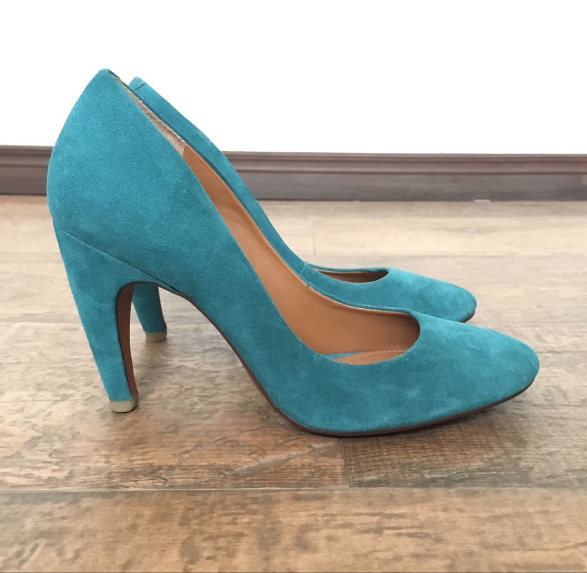 scarpin verde arezzo