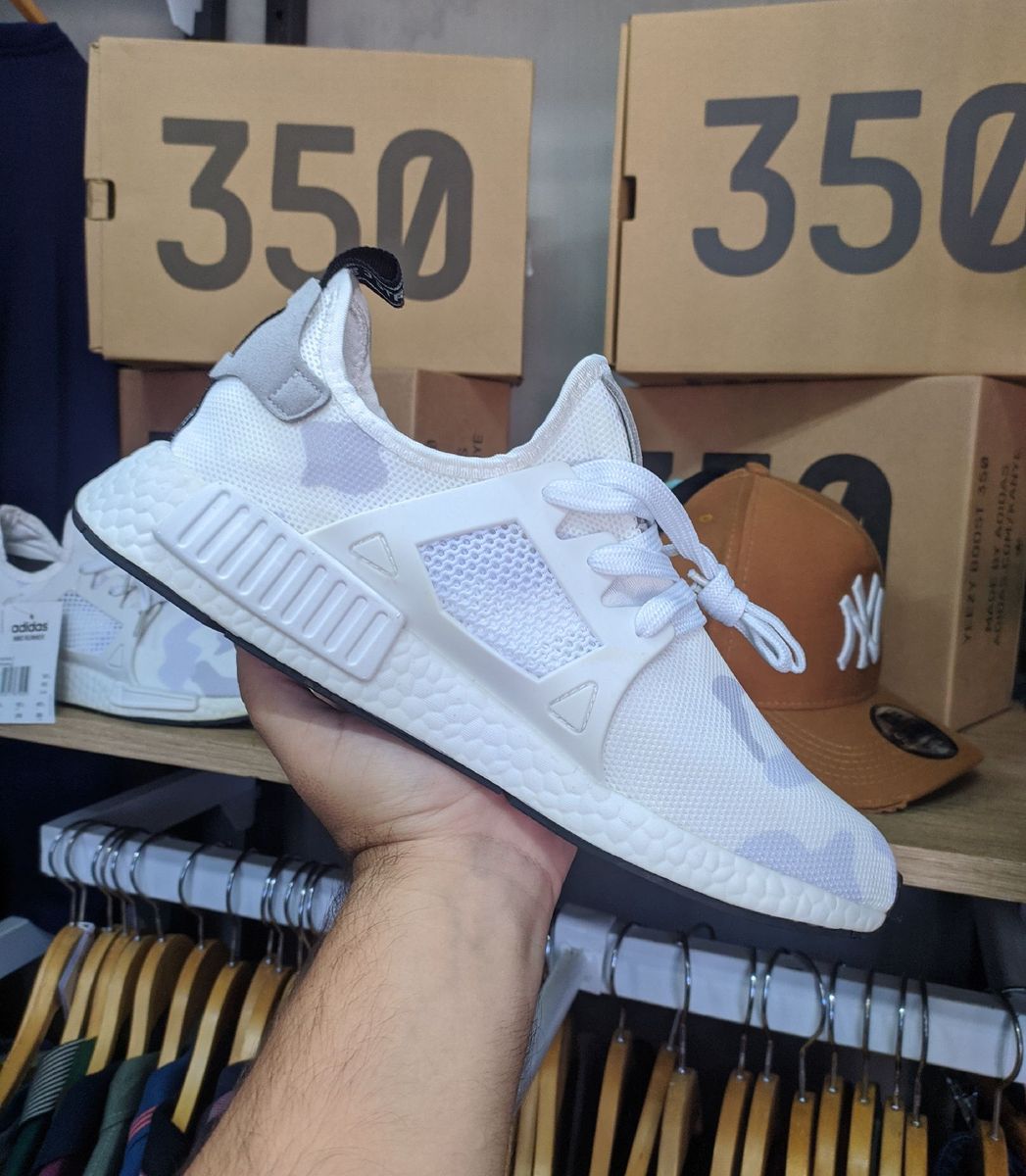 adidas nmd branco camuflado