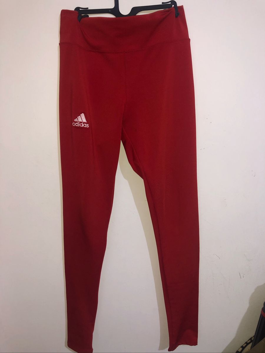 legging adidas vermelha