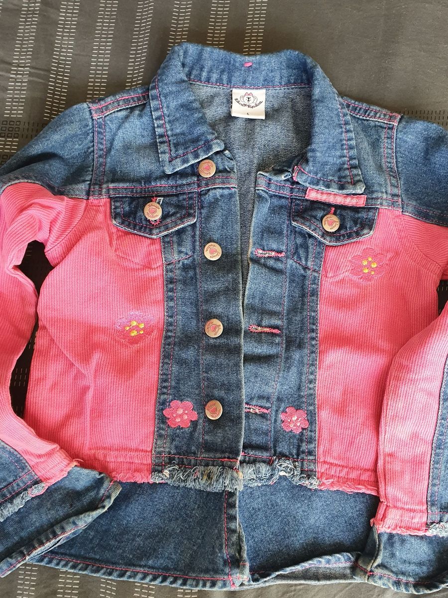 jaqueta jeans infantil lilica ripilica