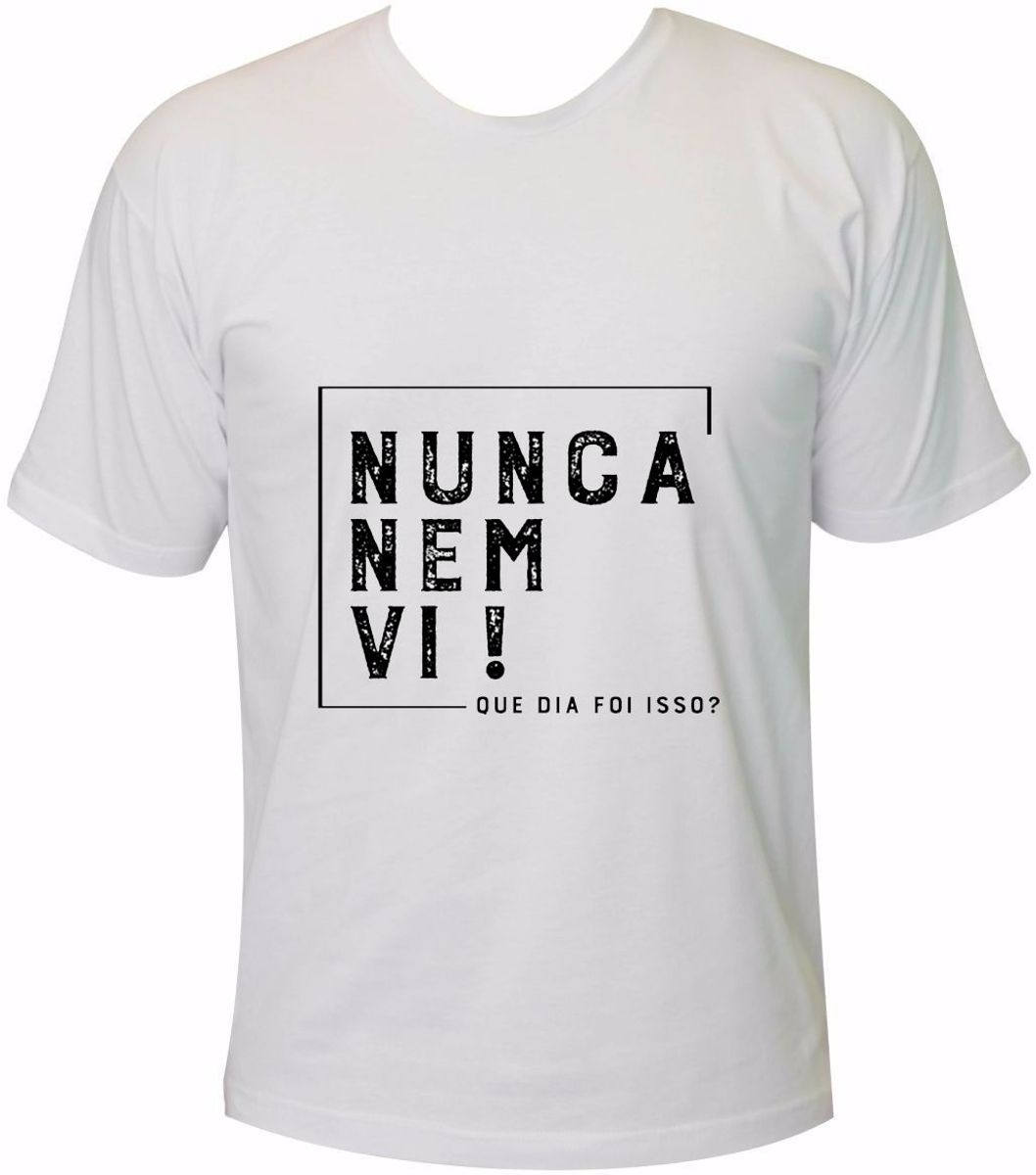 camisa com dizeres