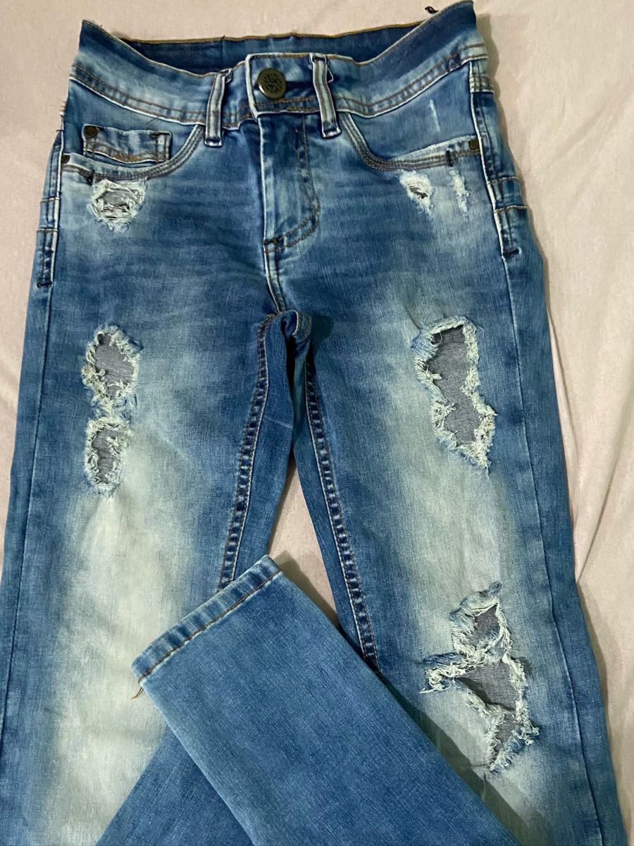 calça jeans masculina prefixo