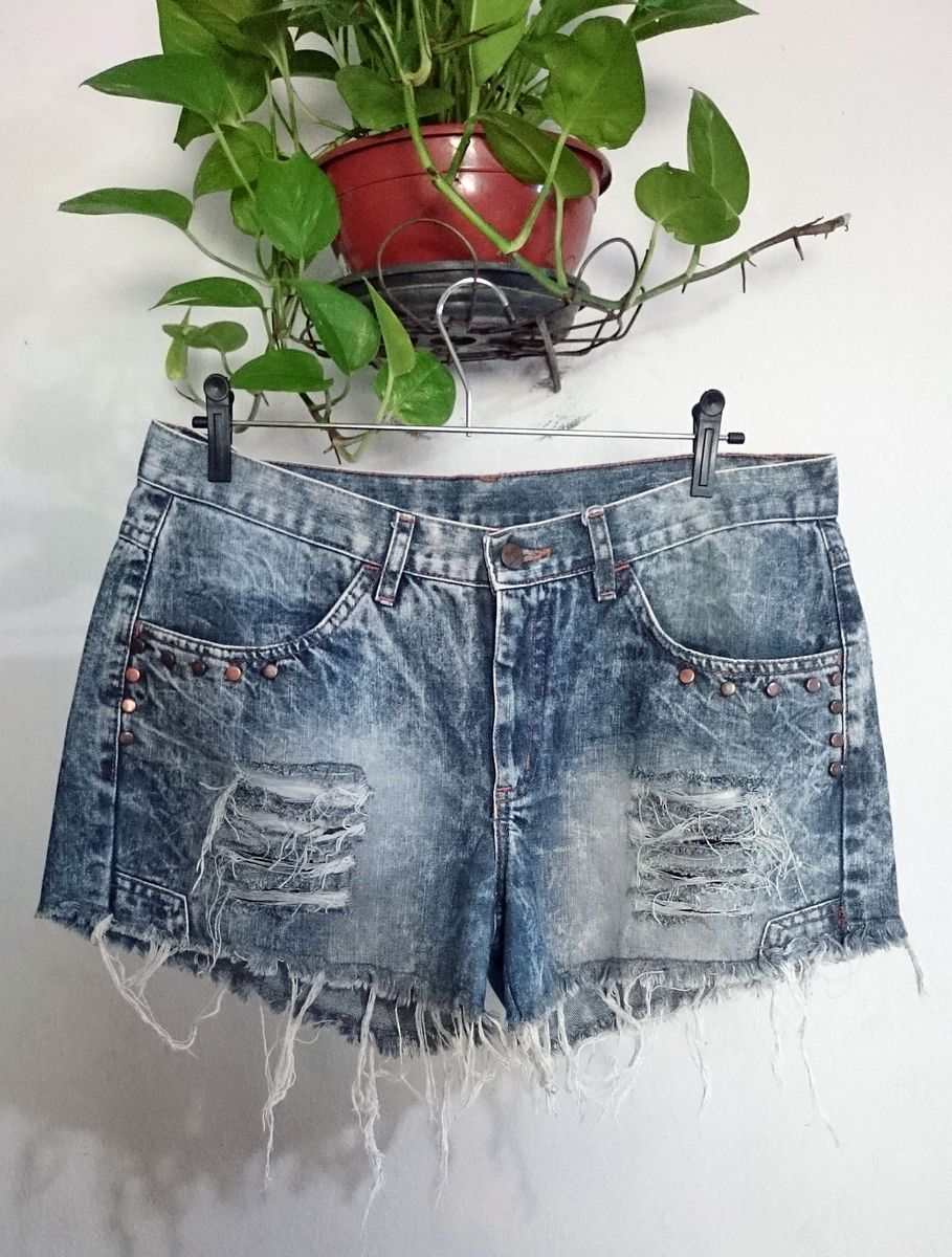 short destroyed plus size