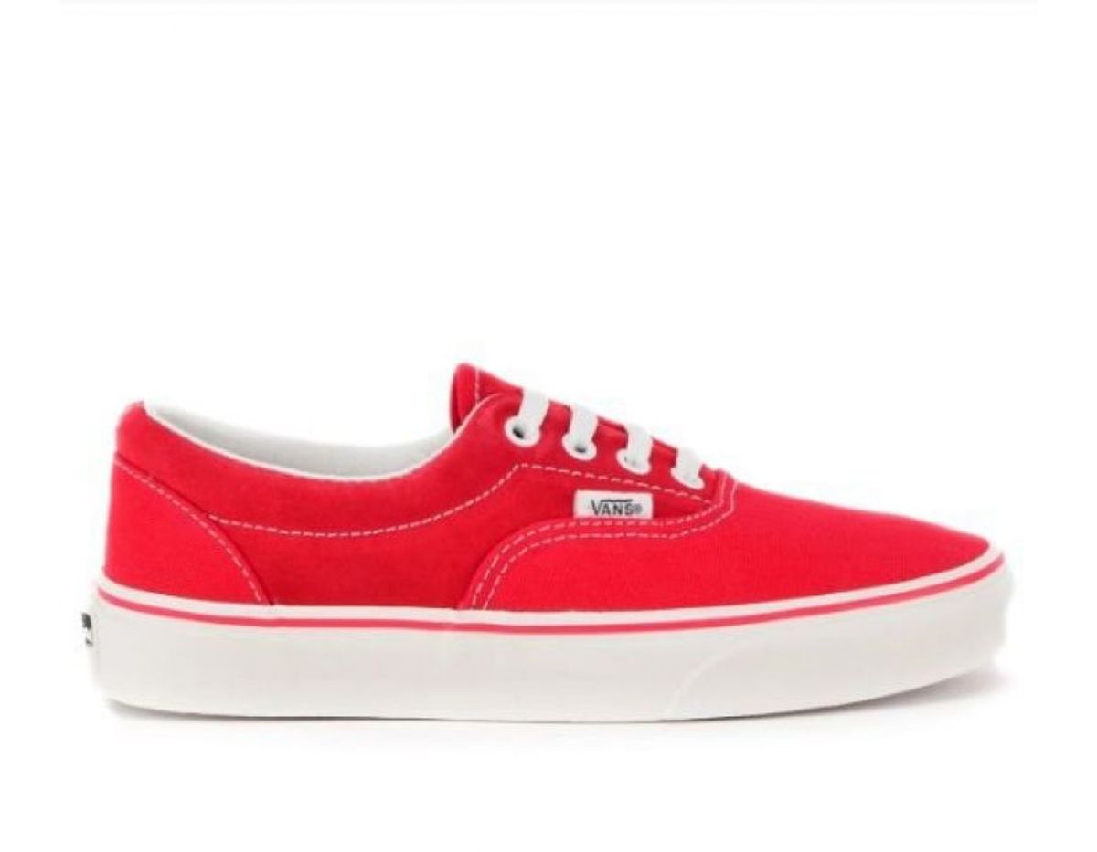 tenis vans era vermelho