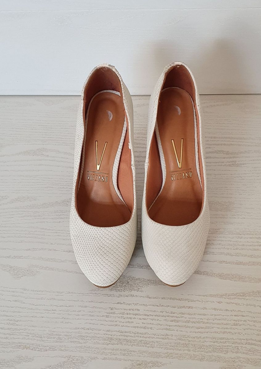 sapato vizzano off white