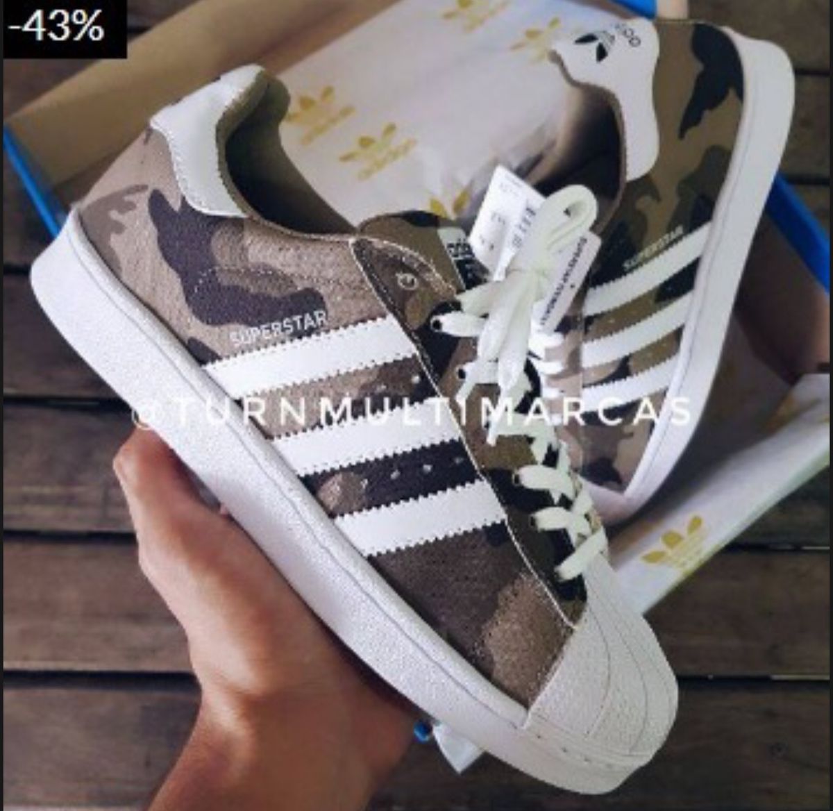 adidas camuflado superstar