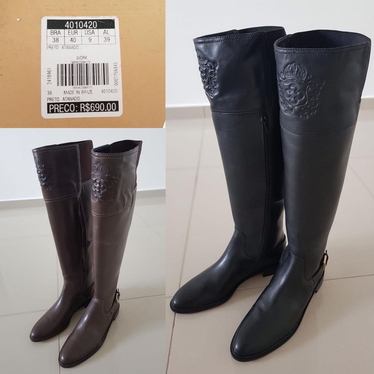 bota capodarte brasao