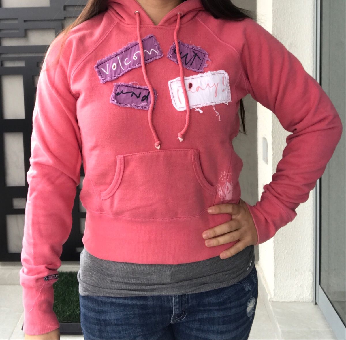 blusa de frio volcom feminina